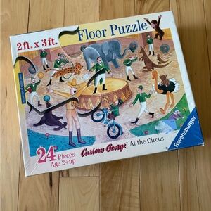Ravensburger Curious George At the Circus Floor Puzzle - 24 Pieces